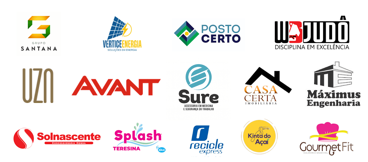 Algumas empresas clientes da Triforce Consultoria